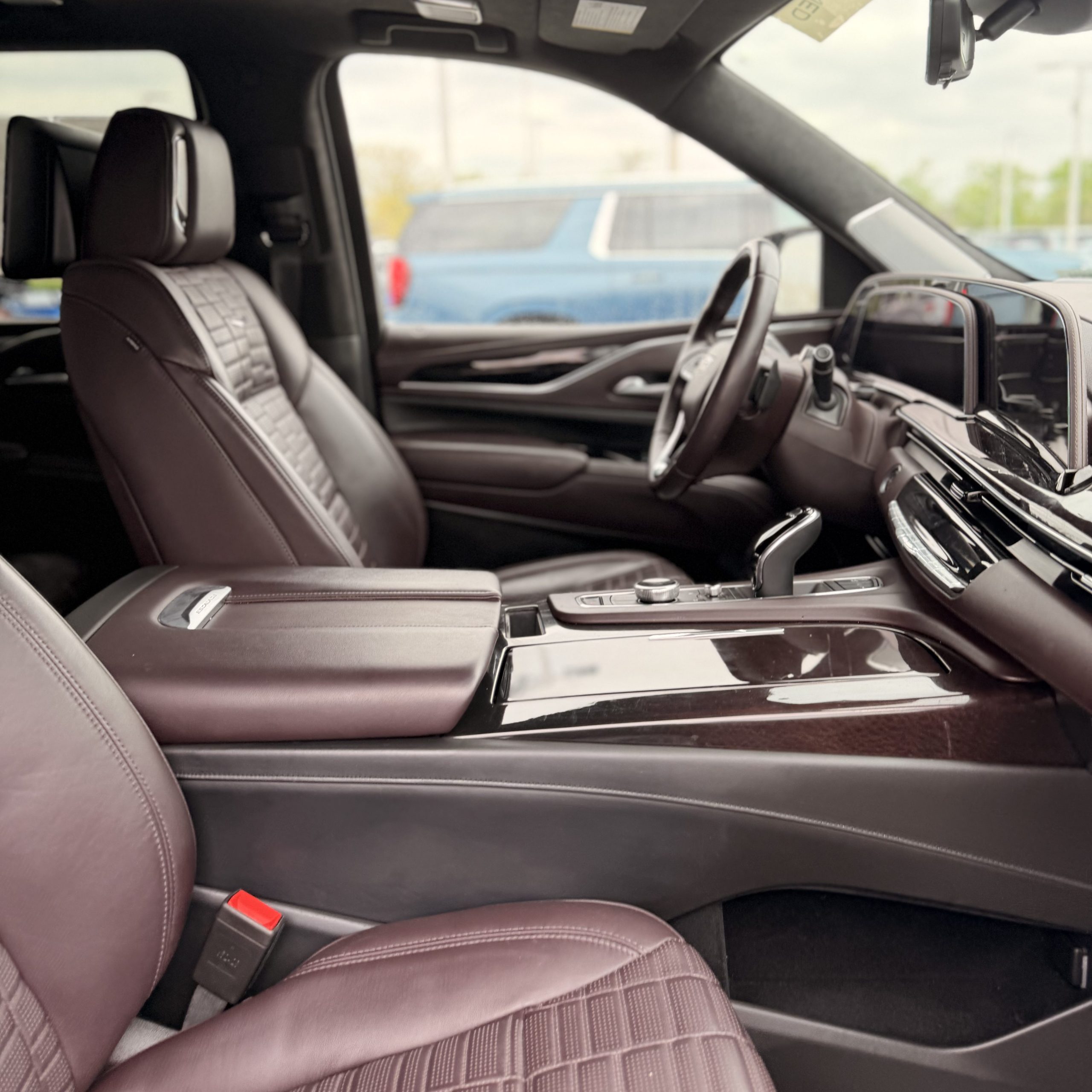 Interior shot of the Escalade for sale in Matteson
